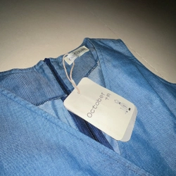 Áo sát nách denim 329206