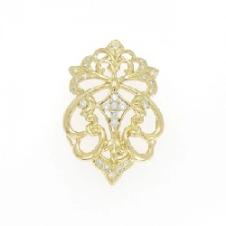 K18YG Kim cương Brooch 0.51CT - Hàng hiệu Chính hãng