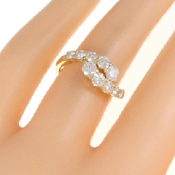 Nhẫn kim cương K18YG 1.02CT 670511