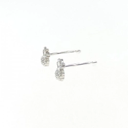 K18WG Bông tai Dứa - Hàng hiệu Chính hãng 870609