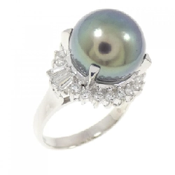 Tasaki Nhẫn Ngọc Trai Đen 11.2mm - Hàng hiệu Chính hãng