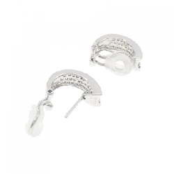 K18WG Bông tai/Khuyên tai kim cương Pavé 0.50CT - Hàng hiệu Chính hãng 875478