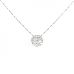 Dây chuyền kim cương PT900/PT850 0.558CT E SI2 EXT H&C - Hàng hiệu Chính hãng