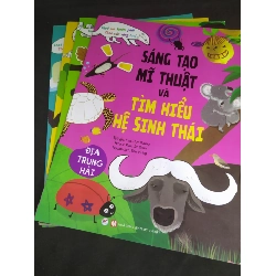 Bộ 4 cuốn sáng tạo mỹ thuật mới 90% HCM1912 910631