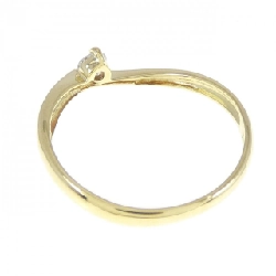 Nhẫn kim cương K18YG 0.11CT 673513