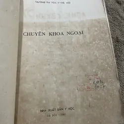 Chuyên khoa ngoại- sách y khổ lớn, 200 trang  791850