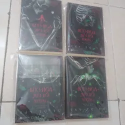 Bức hoạ múa rối xương 4 tập (sách unseal, chỉ có sách và bookmark)