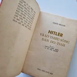 Hitler và lò thiêu sống dân Do Thái, nhà xuất bản Sông Kiên 1973 1021665