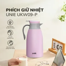 🟦 PHÍCH GIỮ NHIỆT UNIE UKW09-B – GIỮ NÓNG/LẠNH LÂU, GỌN NHẸ, BỀN ĐẸP 727799