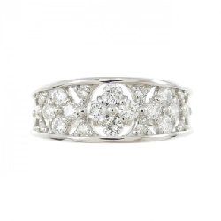 Nhẫn kim cương hoa PT900 0.50CT 670008