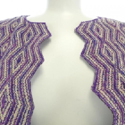 【Mã giảm giá】Áo khoác không cổ CHANEL 641387