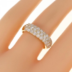Nhẫn kim cương Pavé K18YG 1.00CT 672423