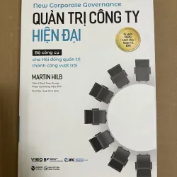 Quản Trị Công Ty Hiện Đại - Bìa cứng, có áo sách
