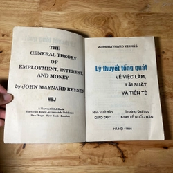 II Lý Thuyết Tổng Quát Về Việc Làm, Lãi Suất Và Tiền Tệ - JOHN MAYNARD KEYNES - 1994 466411