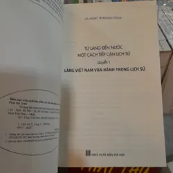 TỪ LÀNG ĐẾN NƯỚC MỘT CÁCH TIẾP CẬN - PHAN ĐẠI DOÃN 697068