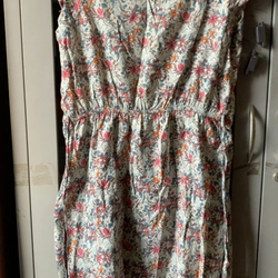 Đầm hoa vải cotton thấm hút 478407