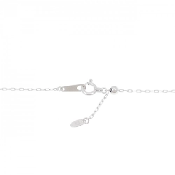 K18WG Hoa Kim Cương Dây Chuyền 0.50CT - Hàng hiệu Chính hãng 860602