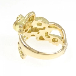 Nhẫn ngọc lục bảo K18YG - Hàng hiệu Authentic 855018