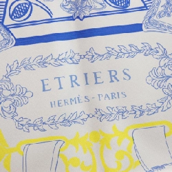 Khăn lụa ETRIERS của Hermès 003502S 624685