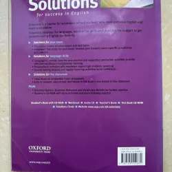 Sách tiếng anh SOLUTIONS Grade 10 1026791