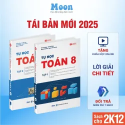 Sách 2026 - Tự học Toán 8 Tập 1+2 792795