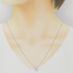 K18WG Dây chuyền kim cương 0.211CT E SI2 TỐT - Hàng hiệu Chính hãng 874437