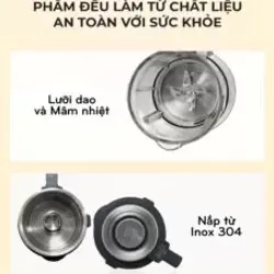 💎 Máy làm sữa hạt UNIE V9S PRO – Vệ sinh khử khuẩn tự động, an tâm sử dụng 783459