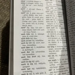 Từ điển Đức Việt, Việt Đức - khổ bỏ túi  1030001