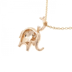 K18PG Vòng cổ kim cương voi 0.08CT - Hàng hiệu Chính hãng 867198