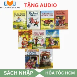 Sách tiếng anh - LITTLE HOUSE 9 cuốn tặng audio, ngôi nhà nhỏ trên Thảo Nguyên 9 cuốn