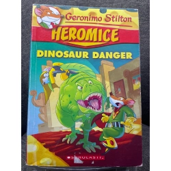 Heromice Dinosaur danger mới 85% nếp gấp bìa truyện tranh màu ngoại văn và thiếu nhi Geronimo Stilton HPB1605 SÁCH NGOẠI VĂN 181174