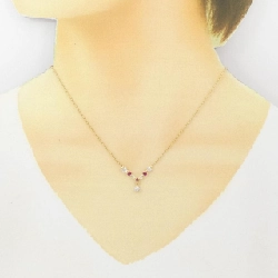 K18YG Nhẫn Ruby - Hàng hiệu Chính hãng 863069