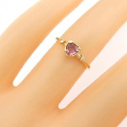 Nhẫn Tourmaline Hình Trái Tim K18YG - Hàng hiệu Chính hãng 848144