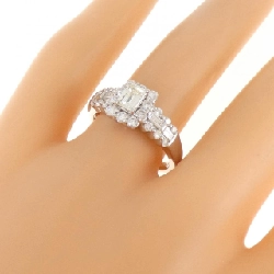 Nhẫn kim cương K18WG 0.39CT - Hàng hiệu chính hãng 854129