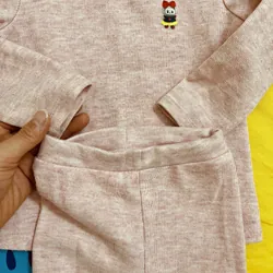 Combo 2 bộ nỉ cho bé từ 1 đến 2 tuổi pass rẻ 697704