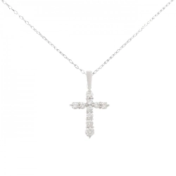 Dây chuyền kim cương PT900/PT850 0.50CT - Hàng hiệu Chính hãng