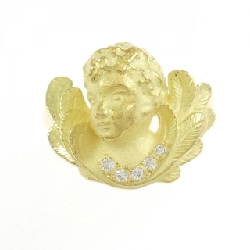 Nhẫn kim cương K18YG 0.05CT 668325