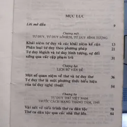 Sách: Tư duy Thơ và tư duy Thơ hiện đại Việt Nam - TG: Nguyễn Bá Thành (A3) 735187