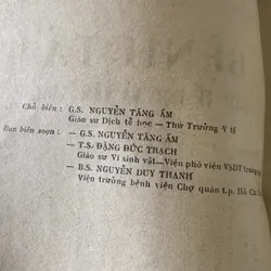 BỆNH TẢ DỊCH TẾ HỌC VÀ LÂM SÀNG, Nguyễn Tăng Ấm  709476