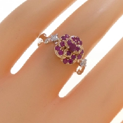 Nhẫn Ruby 0.43CT K18WG/K18PG - Hàng hiệu Chính hãng 853234