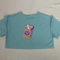 Áo crop hoạ tiết  989771