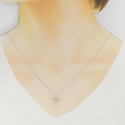 K18WG Đeo chéo Kim cương hồng 0.05CT - Hàng hiệu Chính hãng 856325