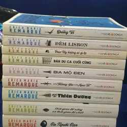 Combo 10 cuốn Erich Maria Remarque, mới 85% (TrieuL)