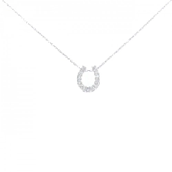 Dây chuyền kim cương hình móng ngựa PT900/PT850 0.15CT - Hàng hiệu Authentic