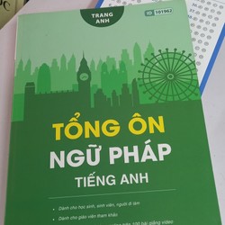 Sách Tổng ôn ngữ pháp tiếng Anh mới mua 71196