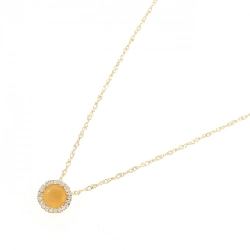 Dây chuyền đá mặt trăng 18KYG/K18YG - Hàng hiệu Authentic 858968