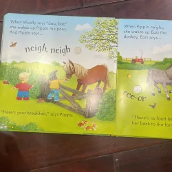 NGOẠI VĂN TIẾNG ANH TRẺ EM : POPPY AND SAM’s Animal Sounds - Usborne Farmyard Tales  1028024