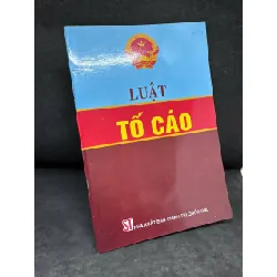 [Phiên Chợ Sách Cũ] Luật Tố Cáo, 2012 - H1108 SBM Blogmeo21025