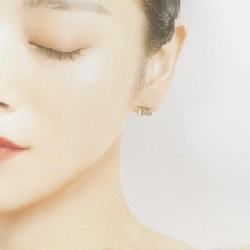 Bông tai Hirotaka Marrakech 0.06CT một bên - Hàng hiệu Authentic 847355