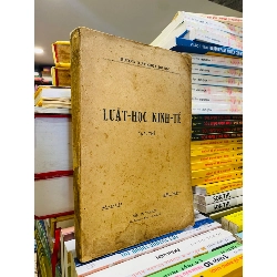 Luật học kinh tế tạp chí trước 1975 187195